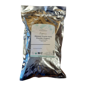 Blessed Thistle Powder Organic 1 lb