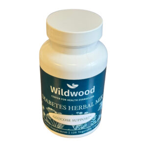 Wildwood Center for Health Evangelism Diabetes Herbal Mix 450 mg 120 Vcaps
