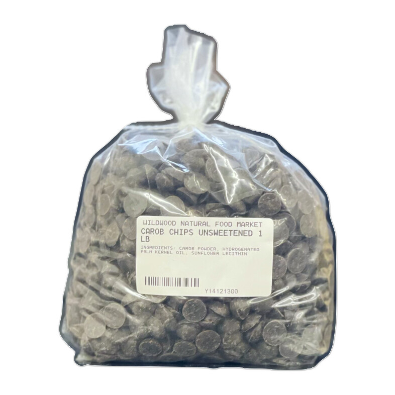 Carob Chips Unsweetened 1 lb