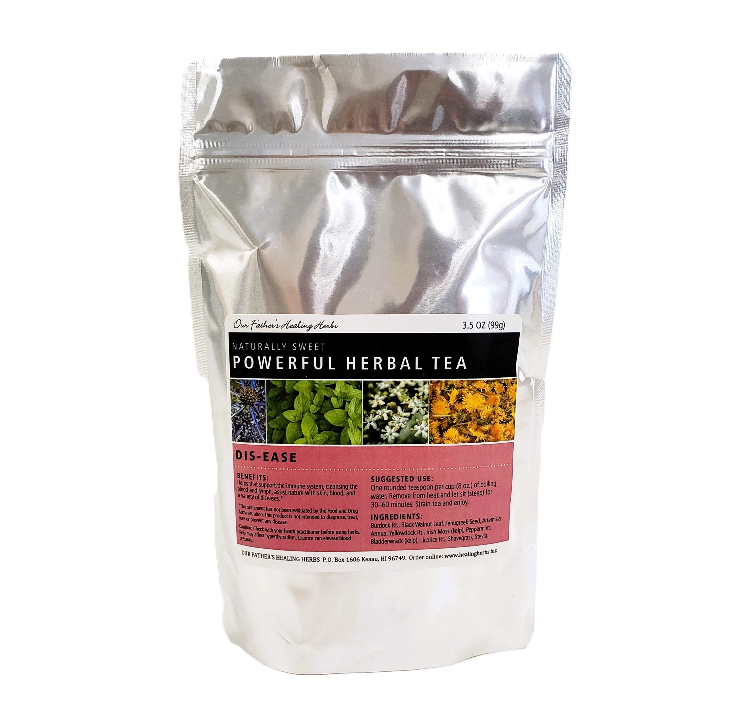 Our Father's Healing Herbal Tea Dis-Ease 3.5 oz