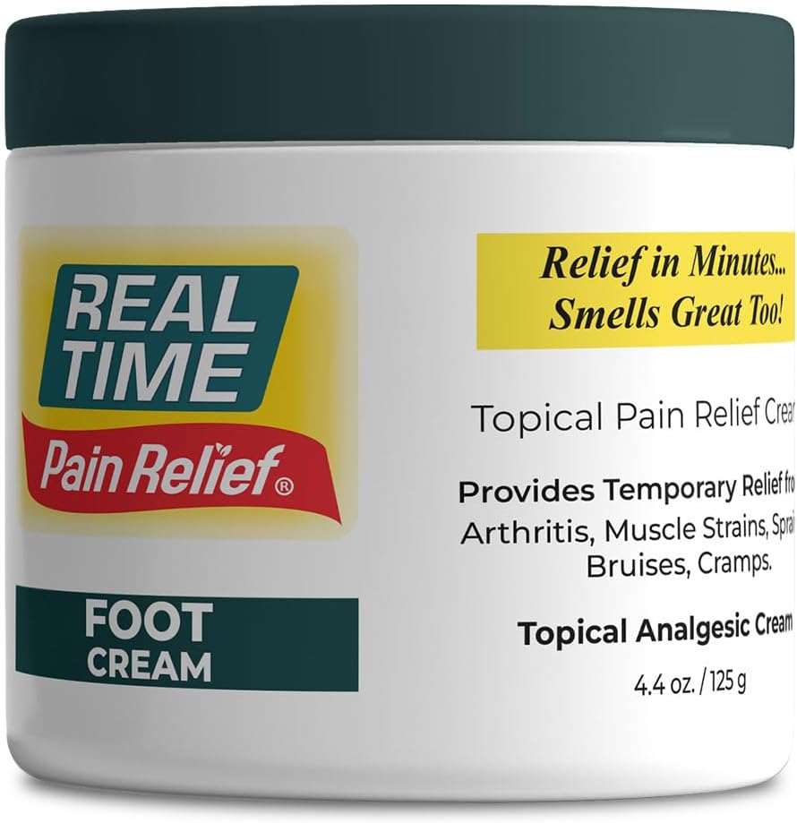 Real Time Pain Relief Foot Cream 4.4 oz