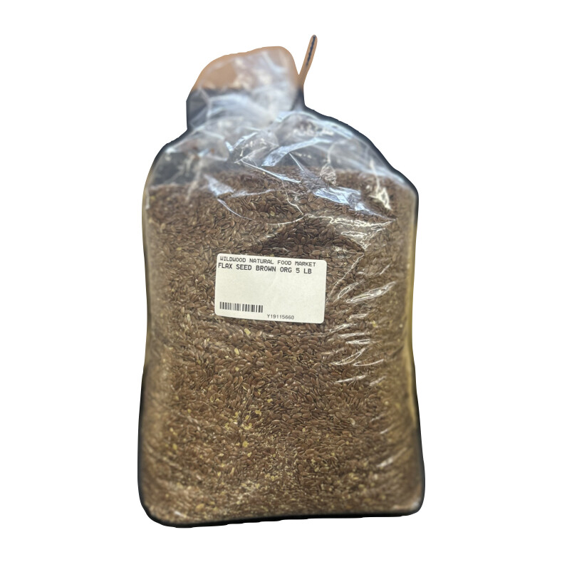 Flax Seed Brown Organic 5 lb
