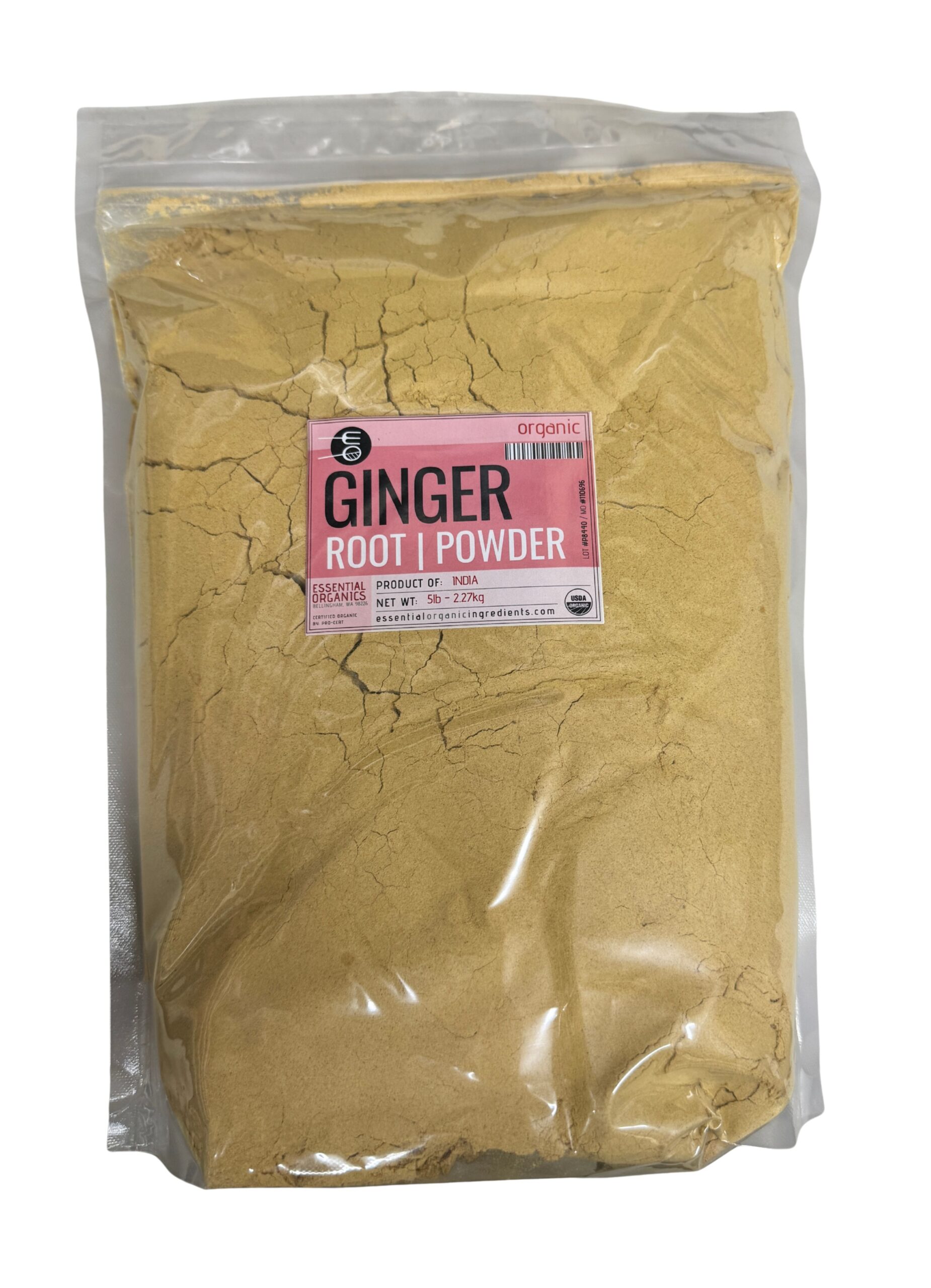 Ginger Root Powder Organic 5 lb - Image 2