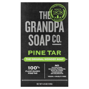 GRANDPA PINE TAR BAR SOAP 4.25 OZ