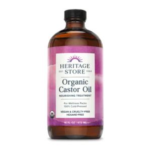 Heritage Organic Castor Oil 16 oz
