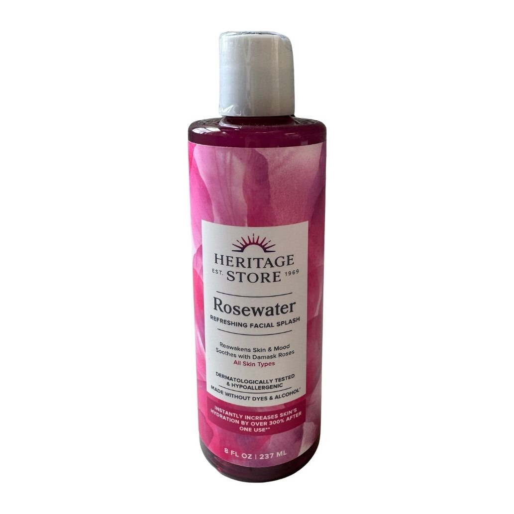 Heritage Rosewater 8 oz