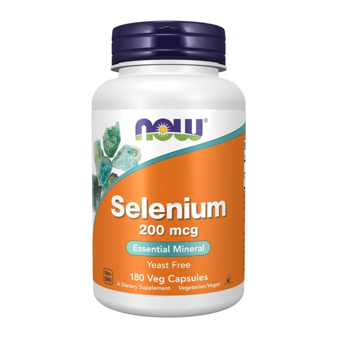 NOW Selenium 200mcg 180 Vcaps