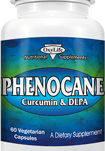 OxyLife Phenocane Curcumin & DLPA 60 Vcaps