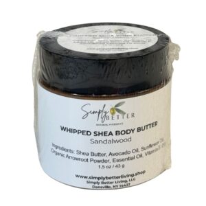 Simply Better Sandalwood Body Butter 1.5 oz