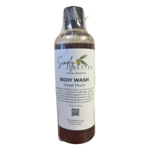Simply Better Sweet Plum Body Wash 16 oz