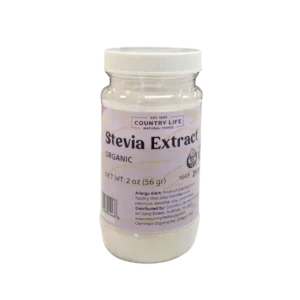 Country Life Stevia Extract Organic 2 oz