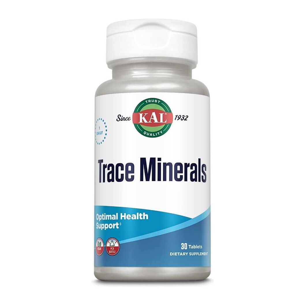 KAL Trace Minerals 30 Tablets
