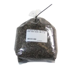 Chia Seed Black Organic 1 lb