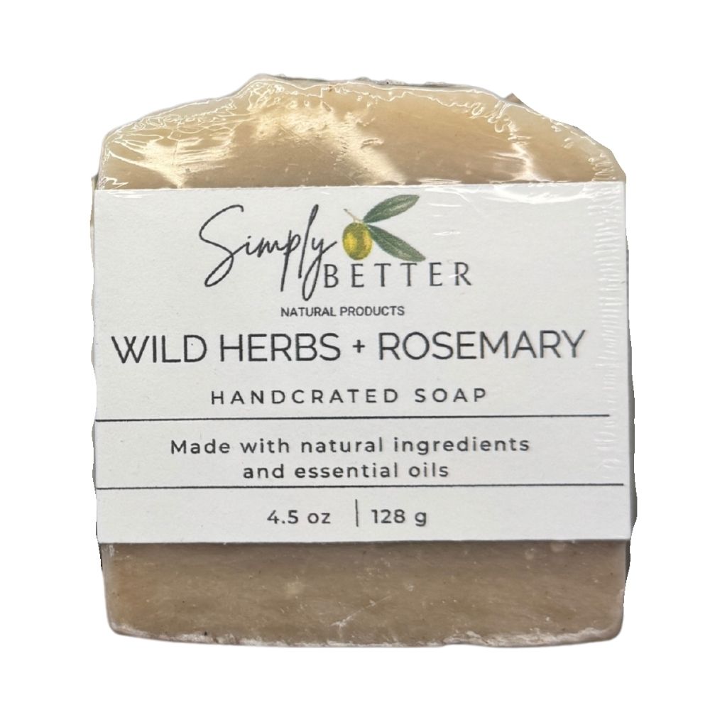 Wild Herbs and Rosemary Soap 4.5 oz