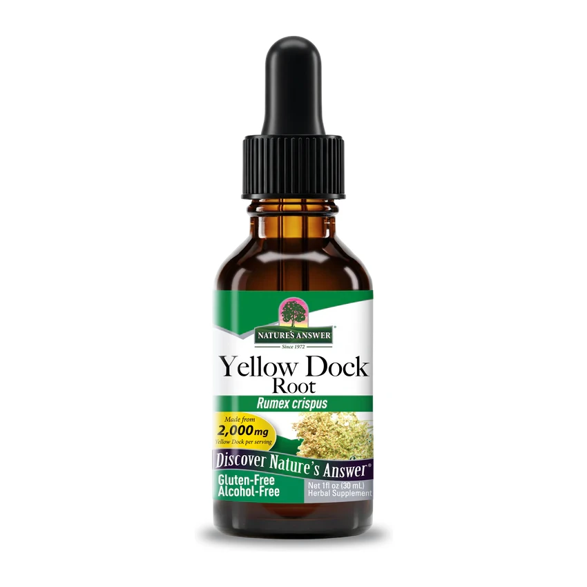 Nature's Answer Alcohol-Free Yellow Dock Extract 1 oz