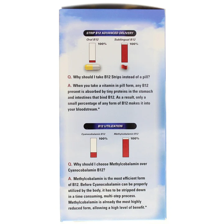 Essential Source B-12 2,000 mcg 30 Strips - Image 4