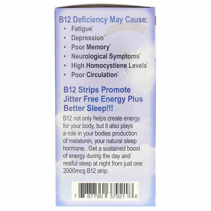 Essential Source B-12 2,000 mcg 90 Strips - Image 5