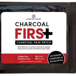 Charcoal House Charcoal Pain Patch 5.5"x4" 5 Count