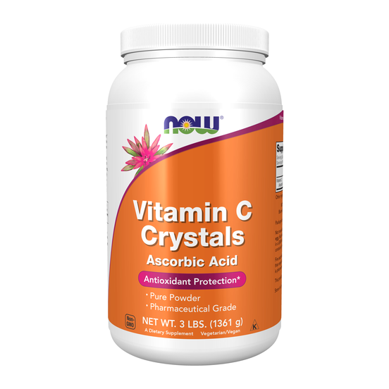 NOW Vitamin C Crystals 3 lb