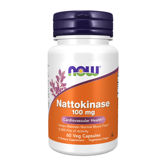 NOW Nattokinase 100mg 60 Vcaps