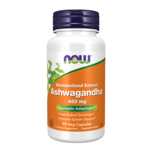 NOW Ashwagandha Extract 450mg 90 Vcaps