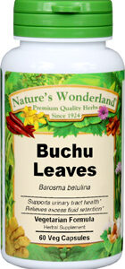 Nature's Wonderland Buchu 60 Vcaps 500mg