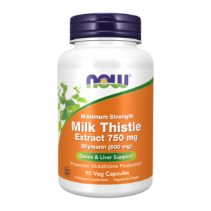 NOW Milk Thistle Extract 750mg 90 Vcaps