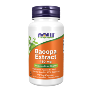 NOW Bacopa Extract 450mg 90 Vcaps