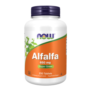 NOW Alfalfa 650 mg 250 Tablets