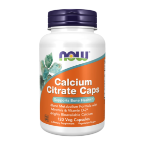 NOW Calcium Citrate 120 Vcaps