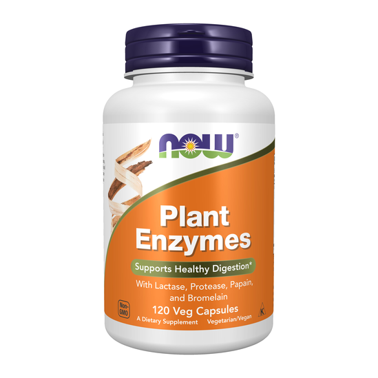 NOW Plant Enzymes 120 Vcaps