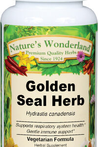 Nature's Wonderland Goldenseal Root 60 Vcaps 650mg