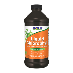 NOW Liquid Chlorophyll & Mint 16 oz