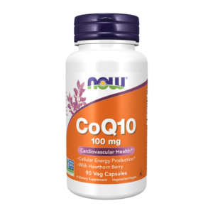 NOW CoQ10 with Hawthorn Berry 100 mg 90 Vcaps