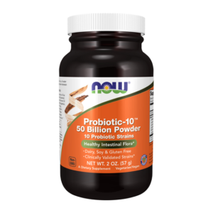 NOW Probiotic 10/50 Powder 2 oz