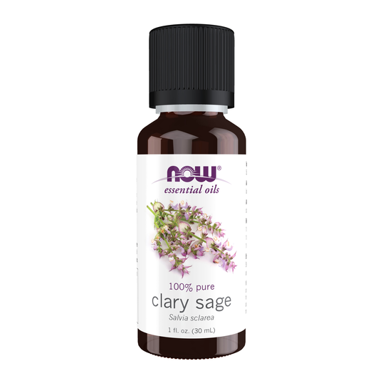 NOW Clary Sage Essential Oil 1 oz