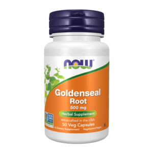 NOW Goldenseal Root 500mg 50 Vcaps