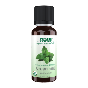 NOW Spearmint Essential Oil, Organic 1 oz