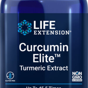 Life Extension Curcumin Elite Turmeric Extract 60 Vcaps