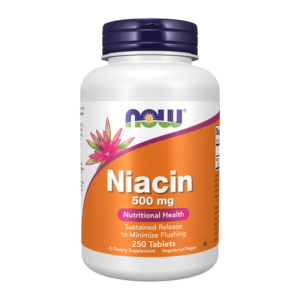 NOW Niacin 500mg Time Release 250 Tab