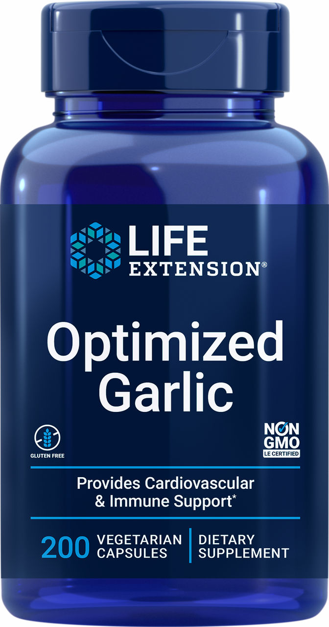 Life Extension Optimized Garlic 200 Vcaps