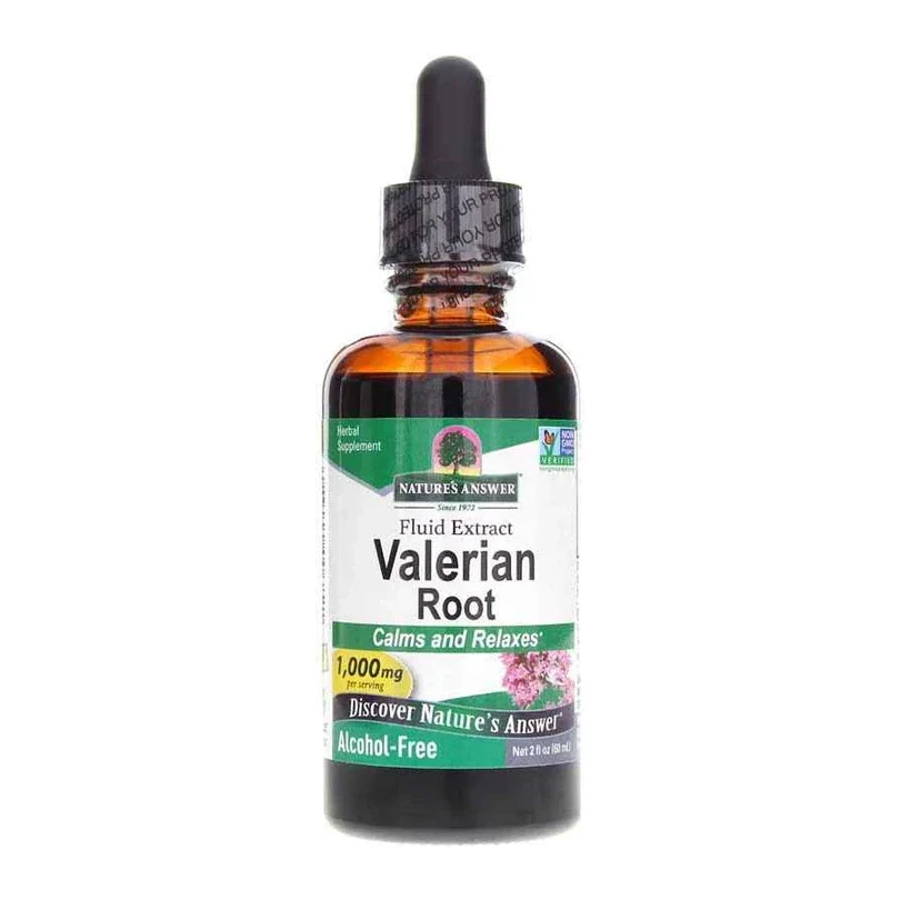 Nature's Answer Alcohol-Free Valerian Extract 1,000 mg 1 oz