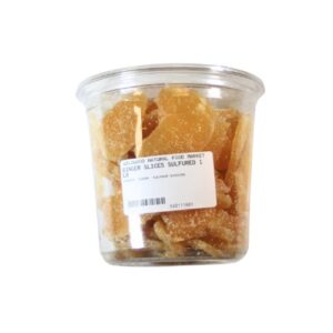 Ginger Slices Sulfured 8 oz