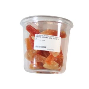 Papaya Spears Low Sugar 8 oz