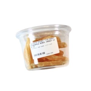 Pineapple Rings Unsulfured Low Sugar 8 oz