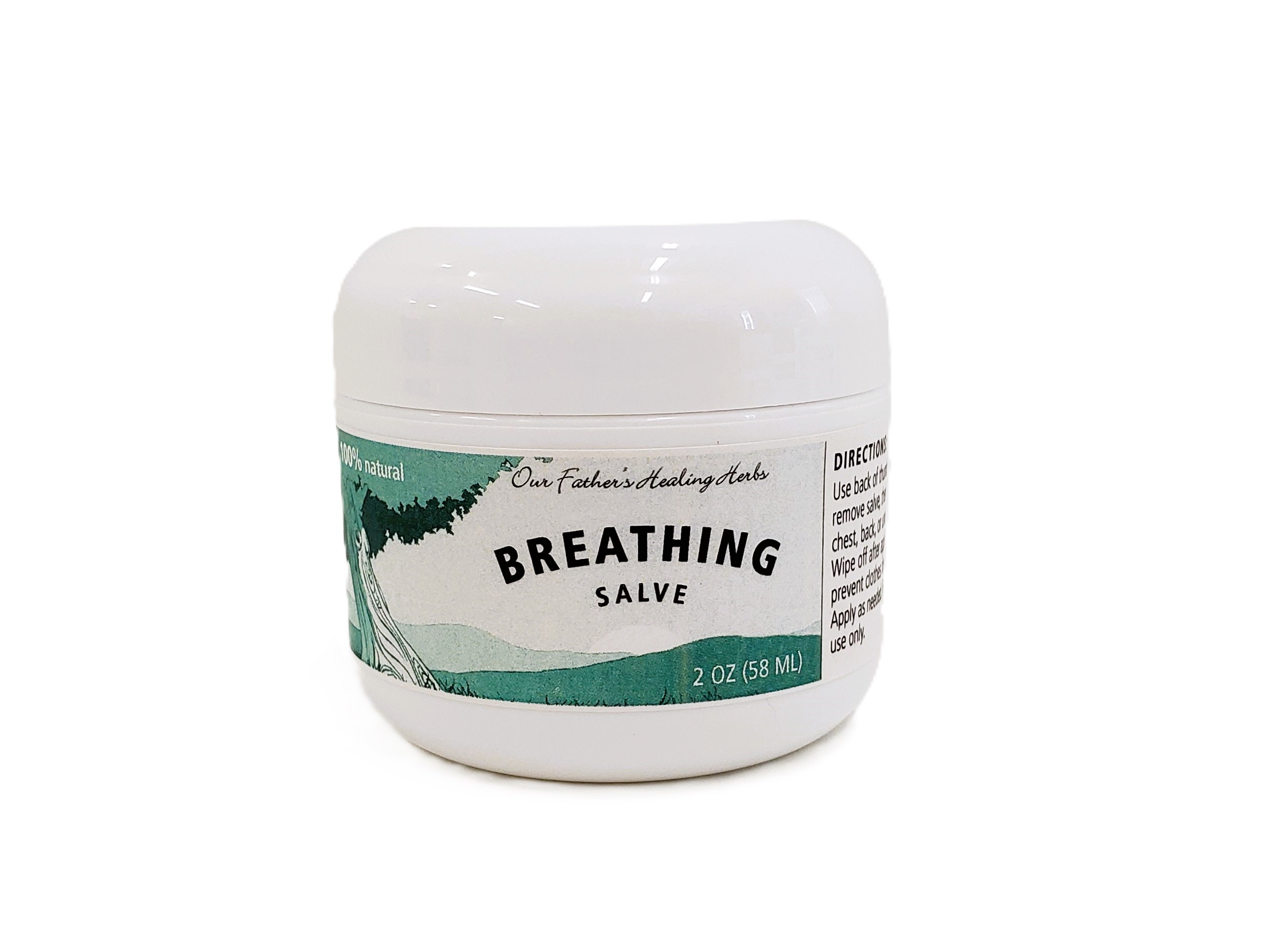 Our Father's Healing Breathing Salve 2 oz