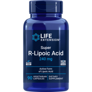 Life Extension Super R-Lipoic Acid 240 MG, 60 Vcaps