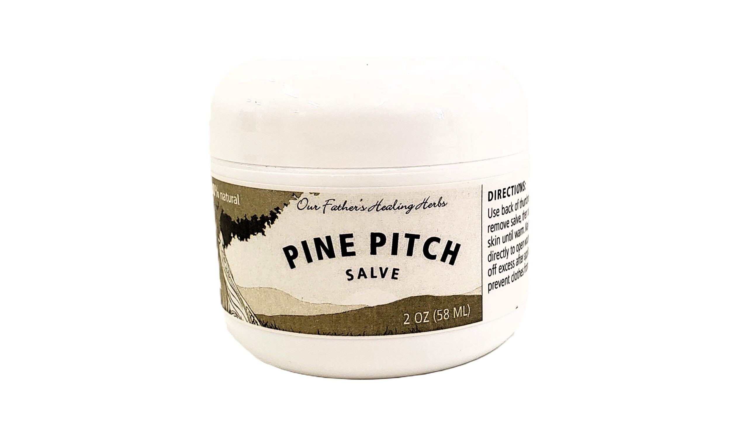 Our Father's Healing Pine Pitch Salve 0.5 oz
