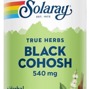 Solaray Black Cohosh Root 540mg 100 Vcaps