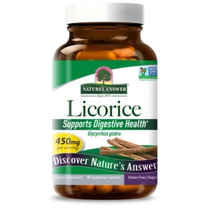 Nature's Answer Licorice Root 90 Vcaps 450 mg
